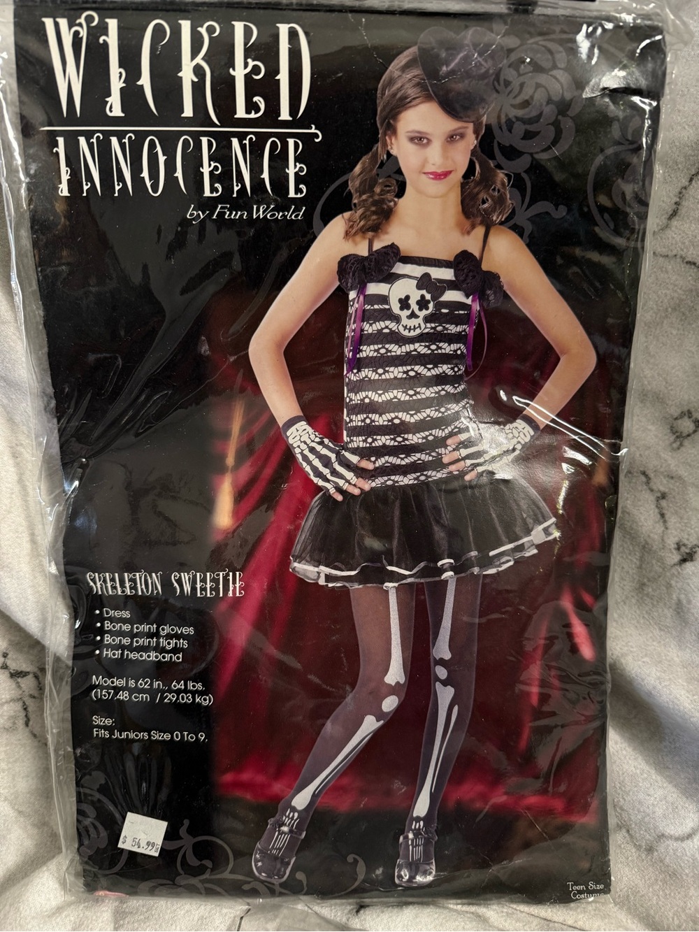 Wicked Innocence Skeleton Costume